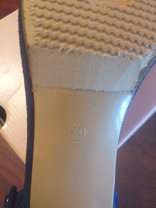 Sandalias mujer tacón grueso