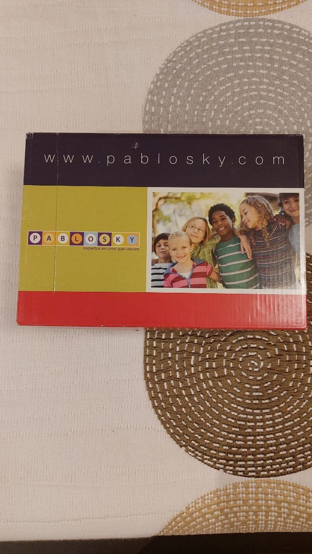 Zapato niño Pablosky N°29. Azul Marino  vestir