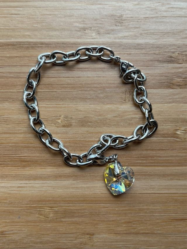 Braccialetto Swarovski cristallo cuore