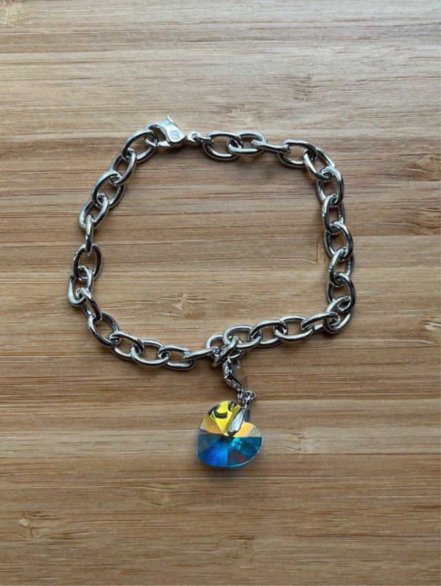 Braccialetto Swarovski cristallo cuore