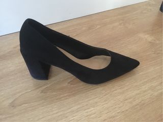 Tacones negros Marypaz - tacón grueso