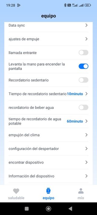 Smartwatch deportivo pulsera actividad 