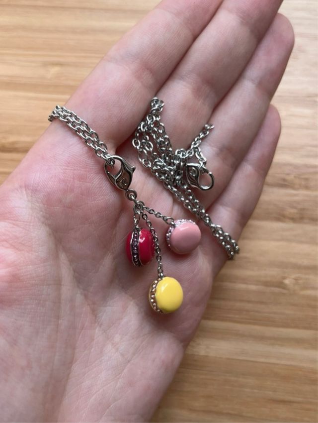Collana Swarovski con ciondolo macarons