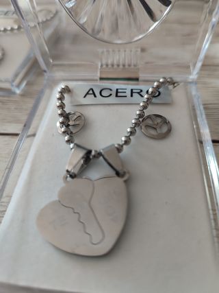Conjunto Día de la Madre acero 