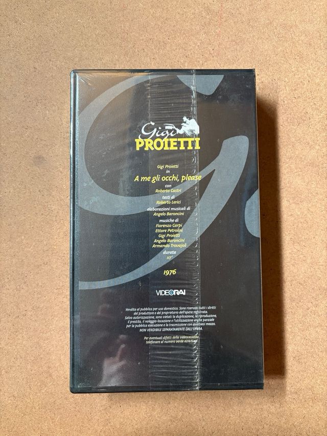 Gigi Proietti Nuovo Imballato