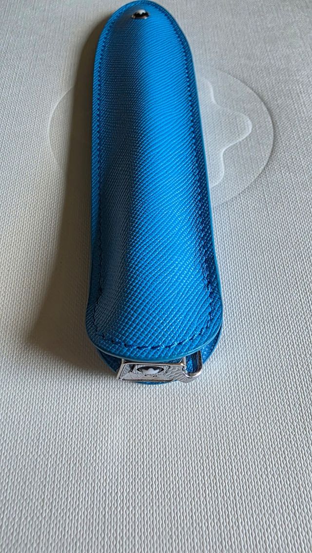 Funda Montblanc Sartorial azul nueva