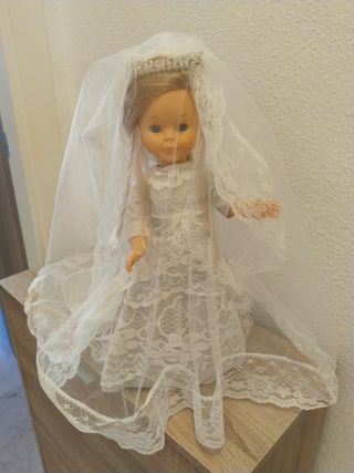 Vestido Nancy novia años 60 70 80 