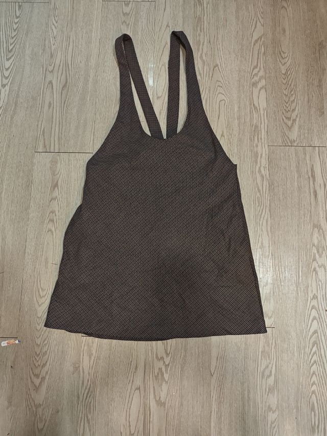 Vestido Zara marrón XS