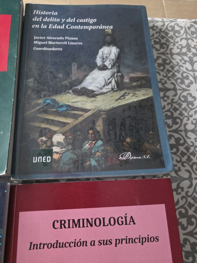 Libros criminologia