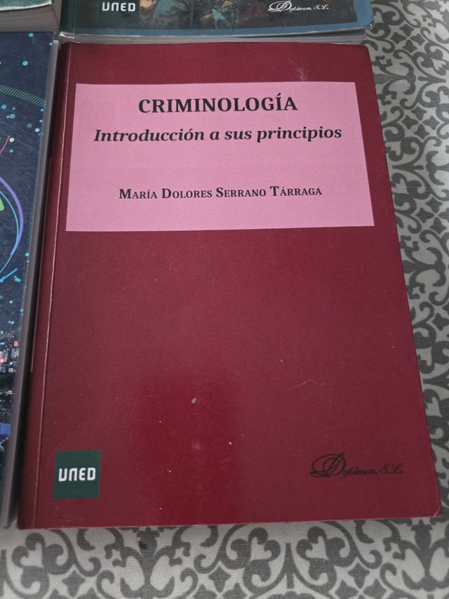 Libros criminologia