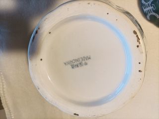 Vaso ceramica orientale con coperchio