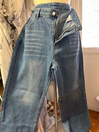 Jeans blu - Pantaloni a gamba larga