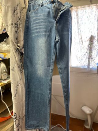 Jeans blu - Pantaloni a gamba larga