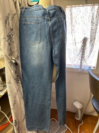 Jeans blu - Pantaloni a gamba larga