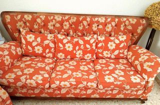 Sofá vintage floral