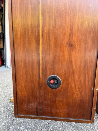 Altavoces phillips Miniwatt vintage madera