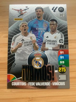 Adrenalyn XL 2024-25: Courtois, Valverde, Vinicius