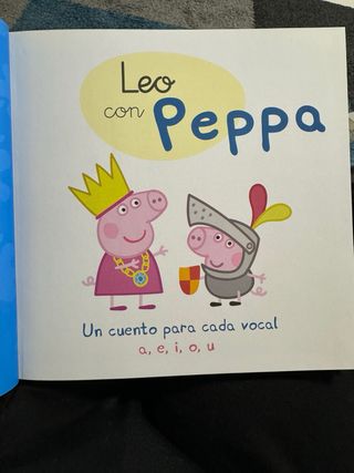 Peppa Pig. Lectoescritura - Leo con Peppa. Un c...