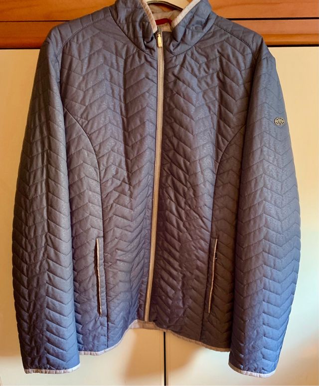 Giacca trapuntata tg L Virginia Blu