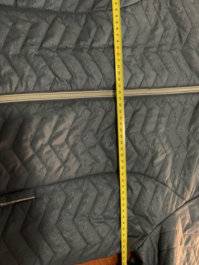 Giacca trapuntata tg L Virginia Blu