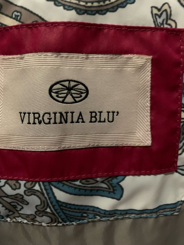 Giacca trapuntata tg L Virginia Blu