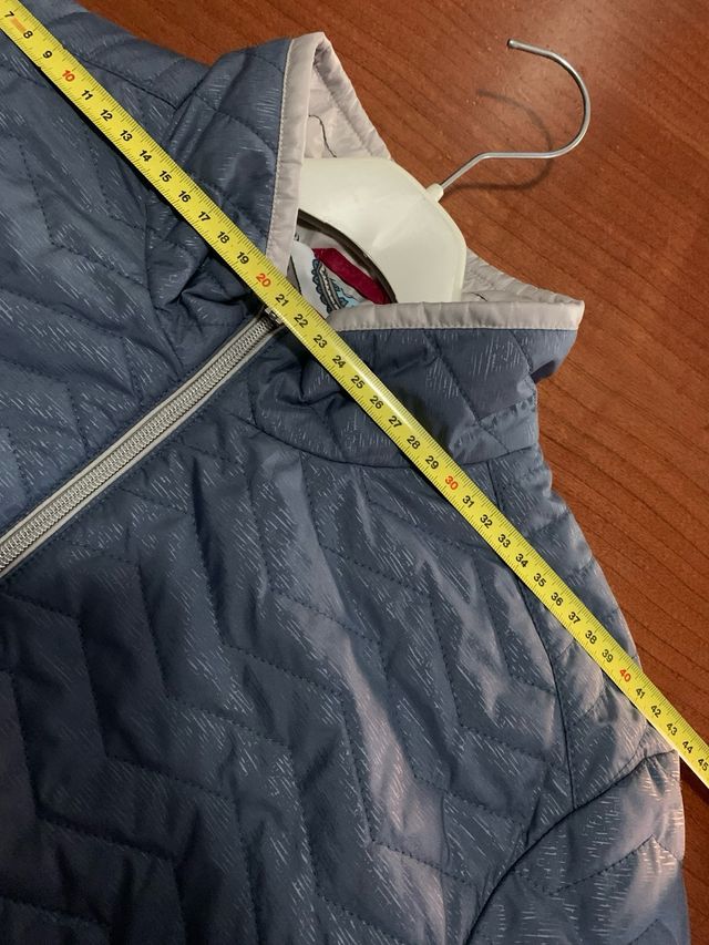 Giacca trapuntata tg L Virginia Blu