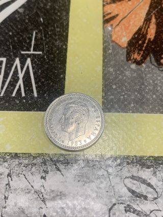 2 Monedas 1 Peseta España