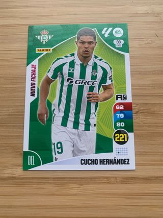 Cromo Adrenalyn Cucho Hernández 2024-25