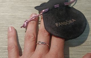 Anillo Pandora de plata - Nudo Infinito 