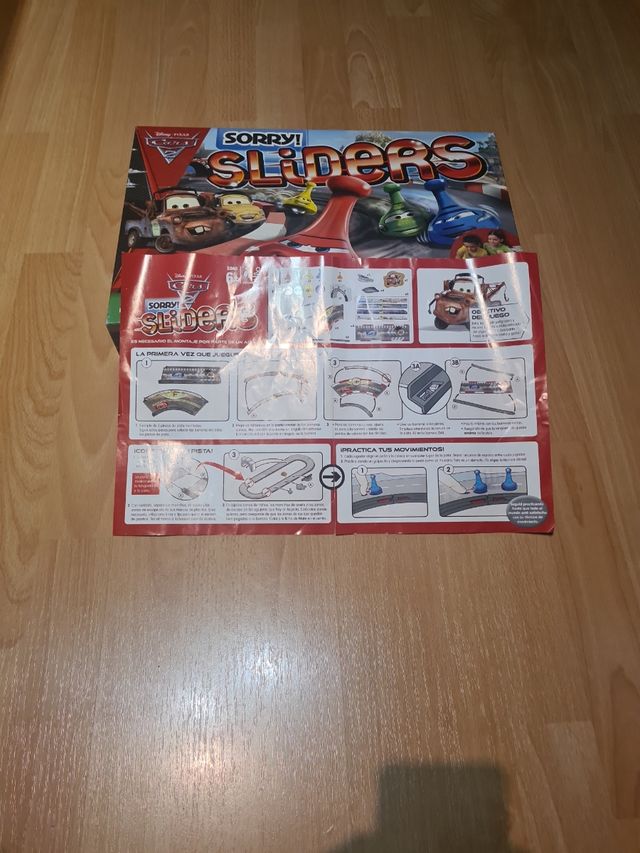 Cars 2 Sliders - Juego de Mesa
