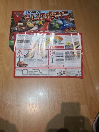 Cars 2 Sliders - Juego de Mesa