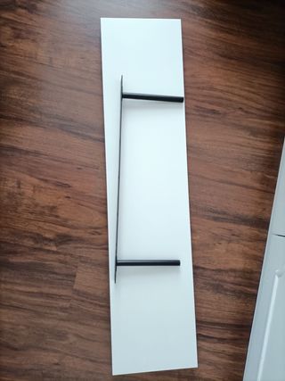 Conjunto estanterías de pared blancas suecas