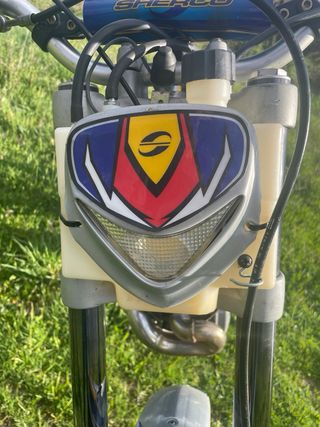 Moto de trial sherco 290
