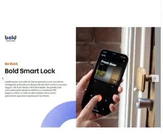 Cerradura inteligente por Bluetooth Bold SX-33