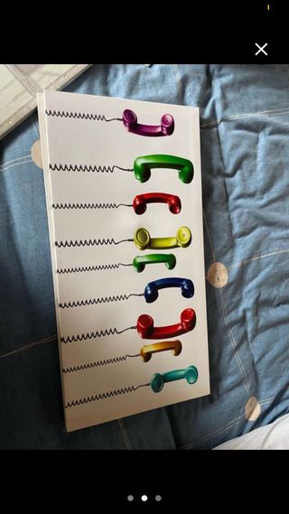 Cuadro telefófonos vintage