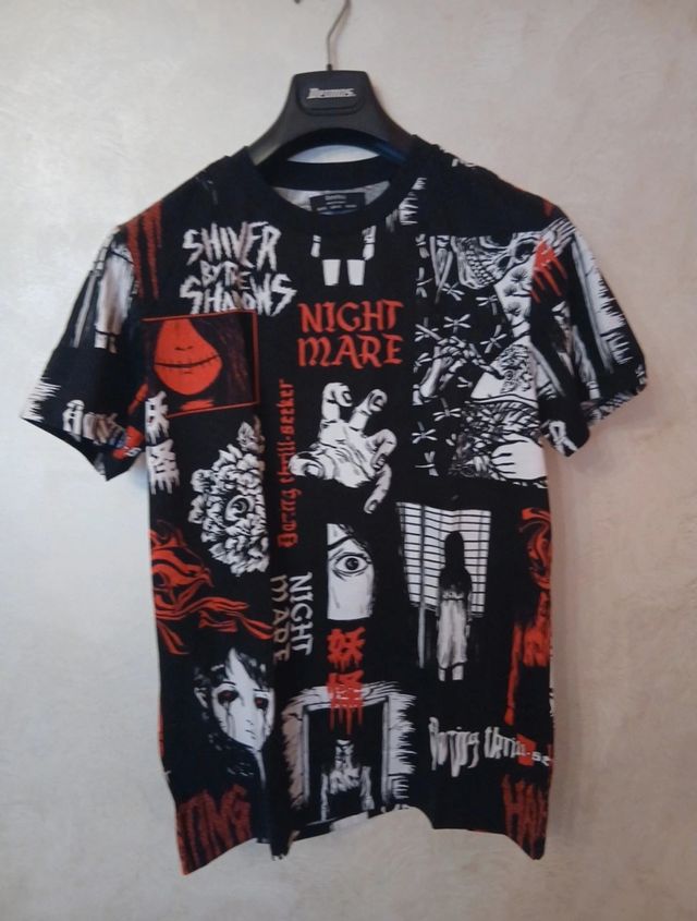 T-shirt Bershka Nightmare M