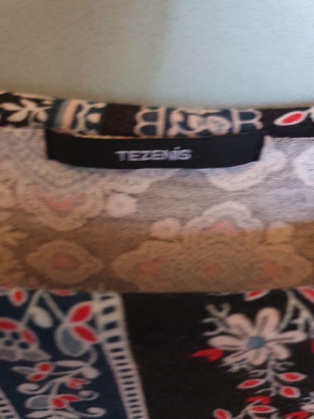 Blusa estiva multicolor