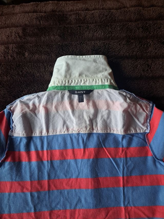 Polo  de rayas  de mujer de Gant