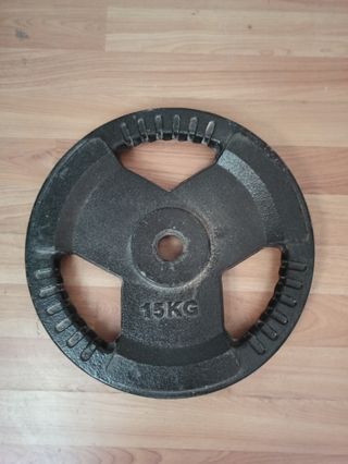 Discos peso 15kg - Fitness