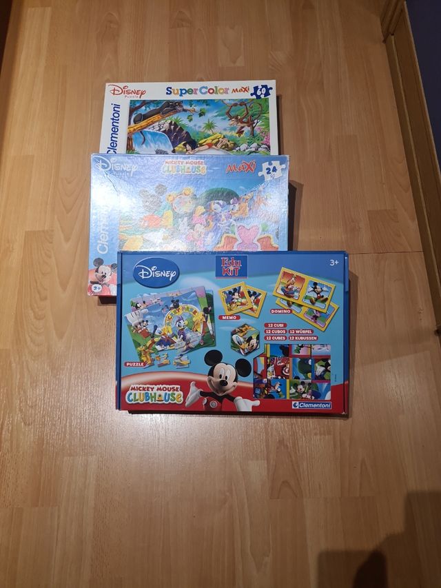 EduKit Topolino Clubhouse 4 giochi + 2 puzzle