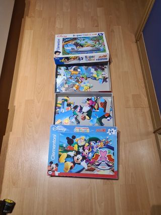 EduKit Mickey Mouse Clubhouse 4 juegos + 2 puzzles