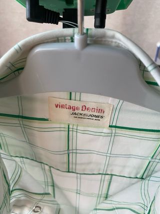 Camisa de hombre Vintage