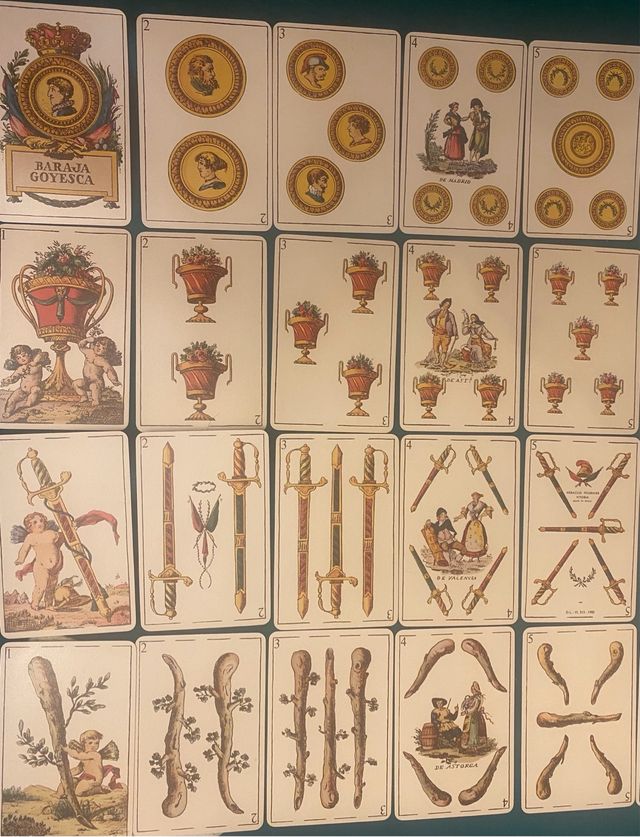 Baraja Goyesca Fournier 1815