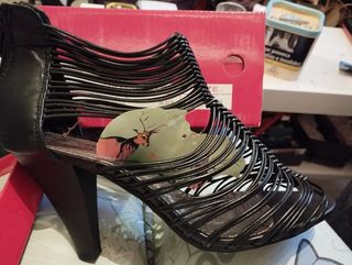 Sandalias negras CLOW SF - talla 40