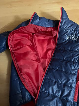 Chaqueta acolchada Boss azul