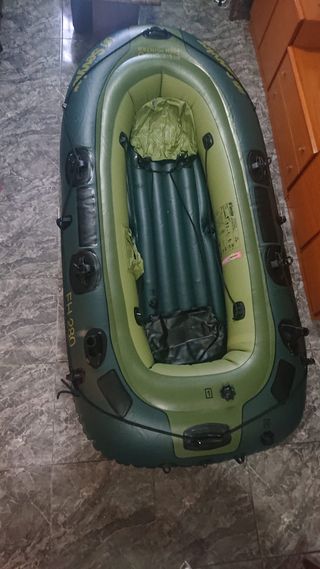 Motor Electr+Barca Inchable Sevylor FH280+Acesori