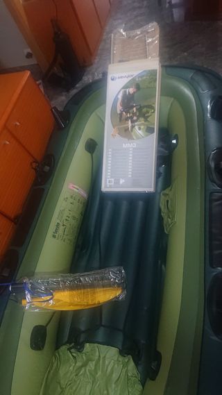 Motor Electr+Barca Inchable Sevylor FH280+Acesori