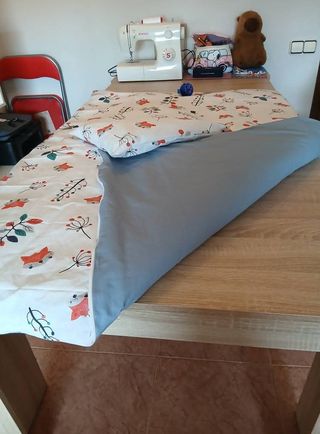 Cuna bebé: funda nórdica + almohada