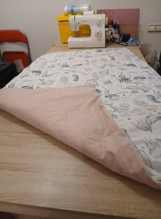 Cuna bebé: funda nórdica + almohada