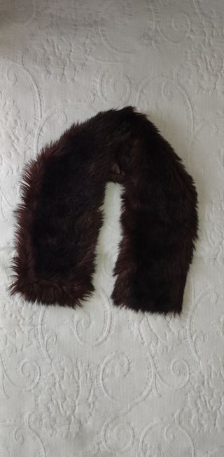 Cuello de pelo Zara 